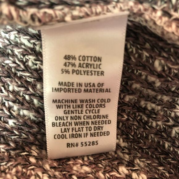 Express marled crop sweater, NWOT - Picture 3 of 4